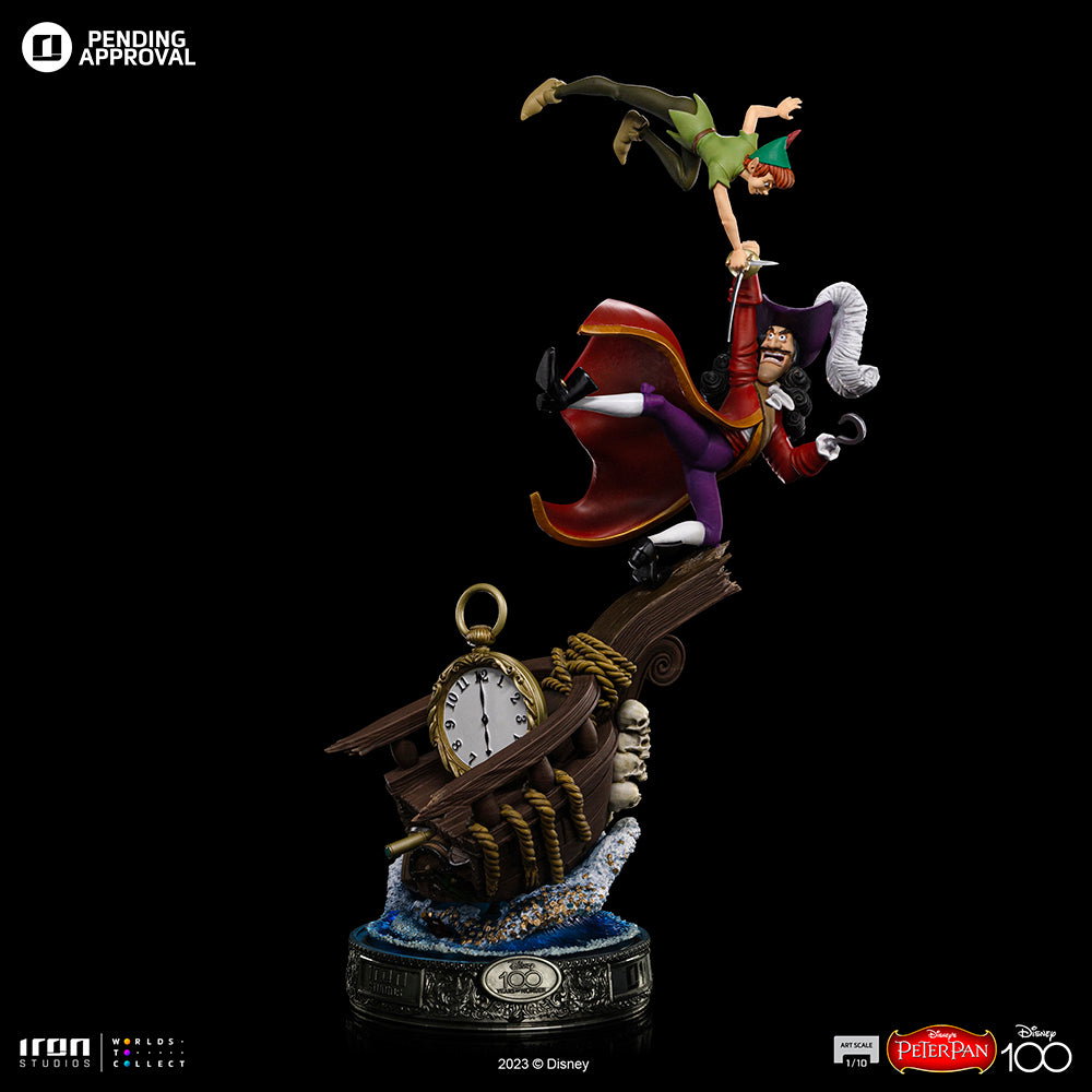 Peter Pan vs Hook 100 Years Version Disney 100th Peter Pan image 3