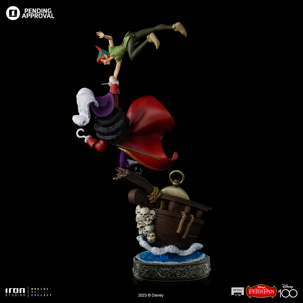 Peter Pan vs Hook 100 Years Version Disney 100th Peter Pan image 5