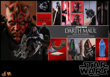 Star Wars / Episode I The Phantom Menace - Darth Maul & Sith Speeder [With Bonus Accessory]