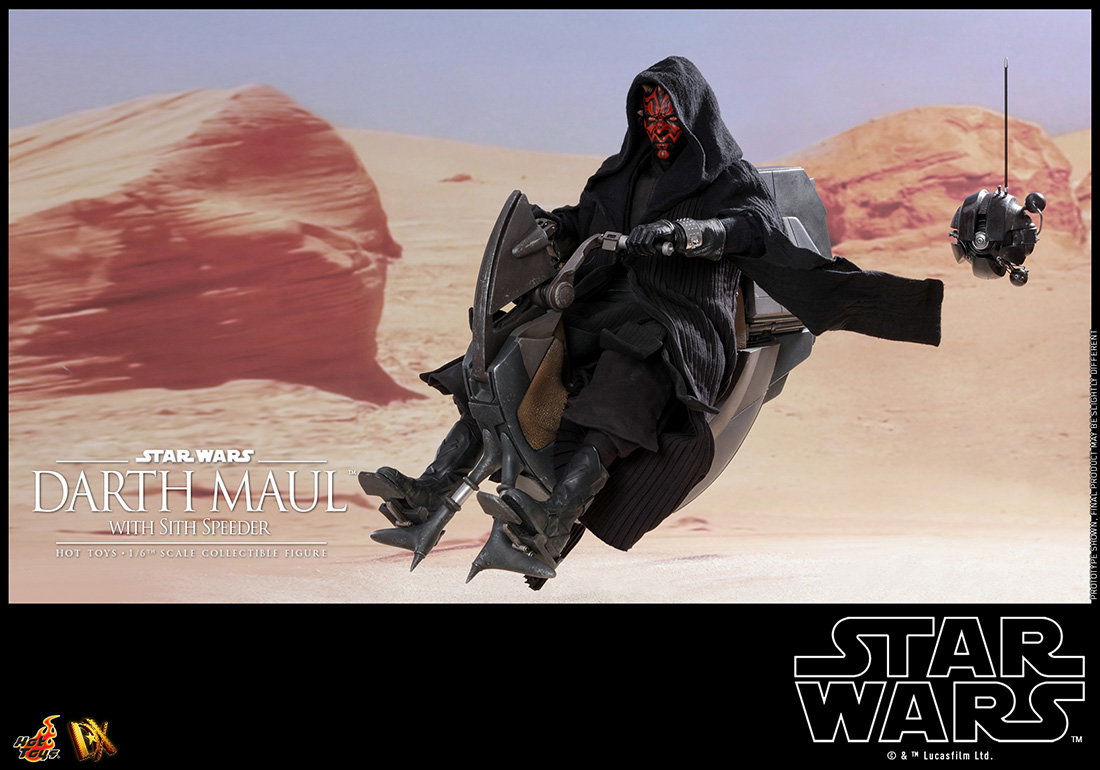 Star Wars / Episode I The Phantom Menace - Darth Maul & Sith Speeder [With Bonus Accessory] image 2