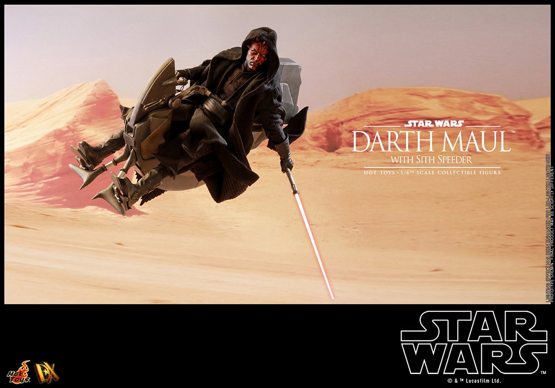 Star Wars / Episode I The Phantom Menace - Darth Maul & Sith Speeder [With Bonus Accessory] image 4