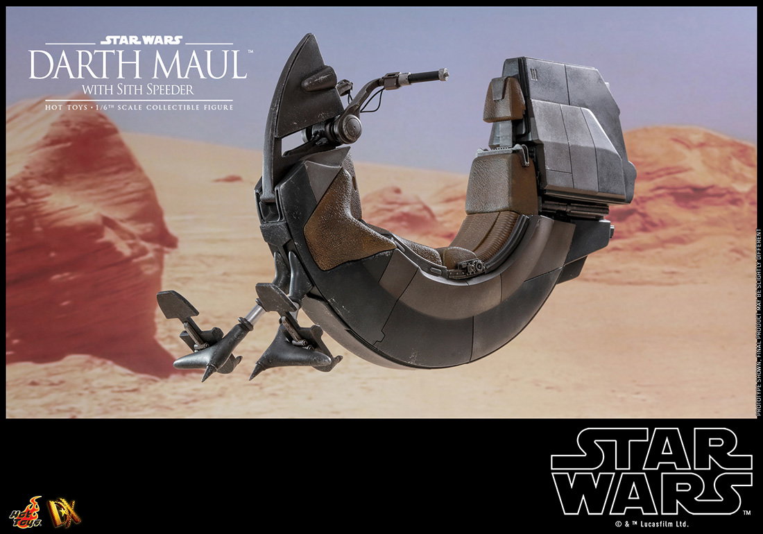 Star Wars / Episode I The Phantom Menace - Darth Maul & Sith Speeder [With Bonus Accessory] image 7