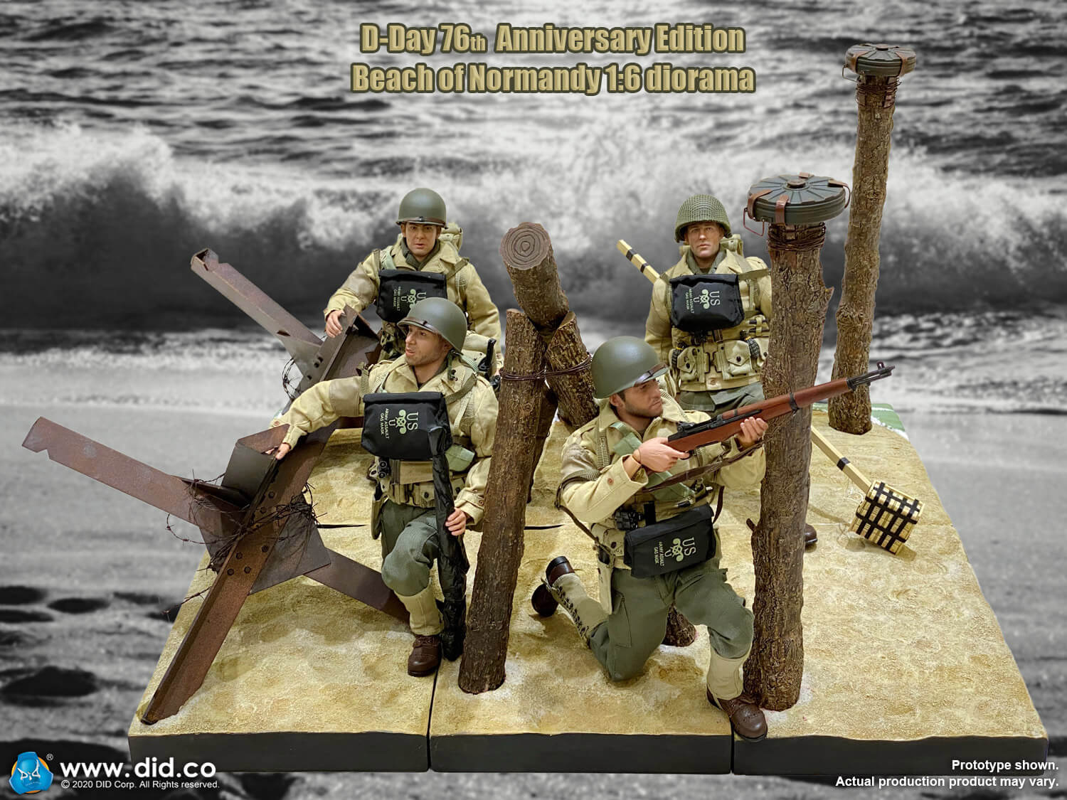 D-Day 76th Anniversary Edition Beach of Normandy diorama image 5