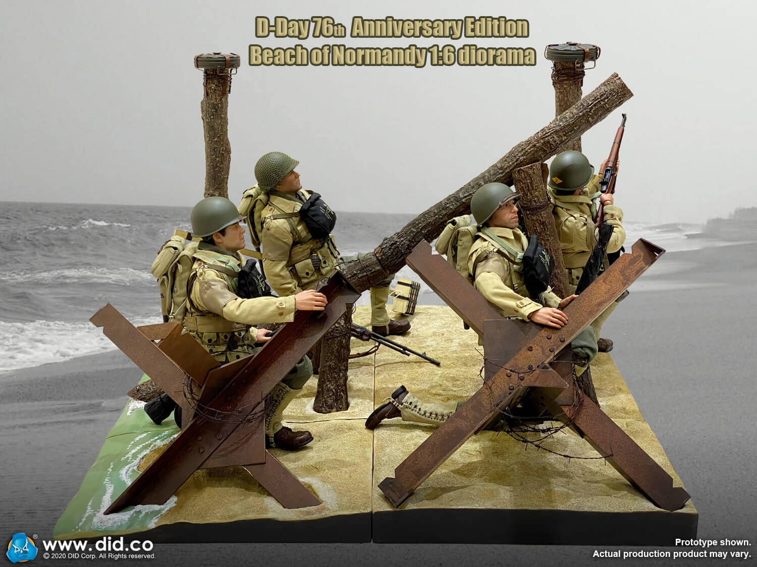 D-Day 76th Anniversary Edition Beach of Normandy diorama image 6