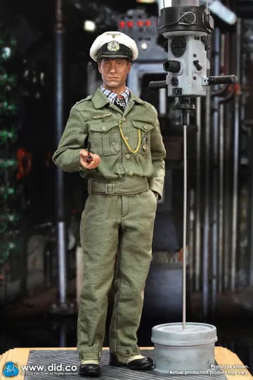 WWII German U-Boat periscope diorama