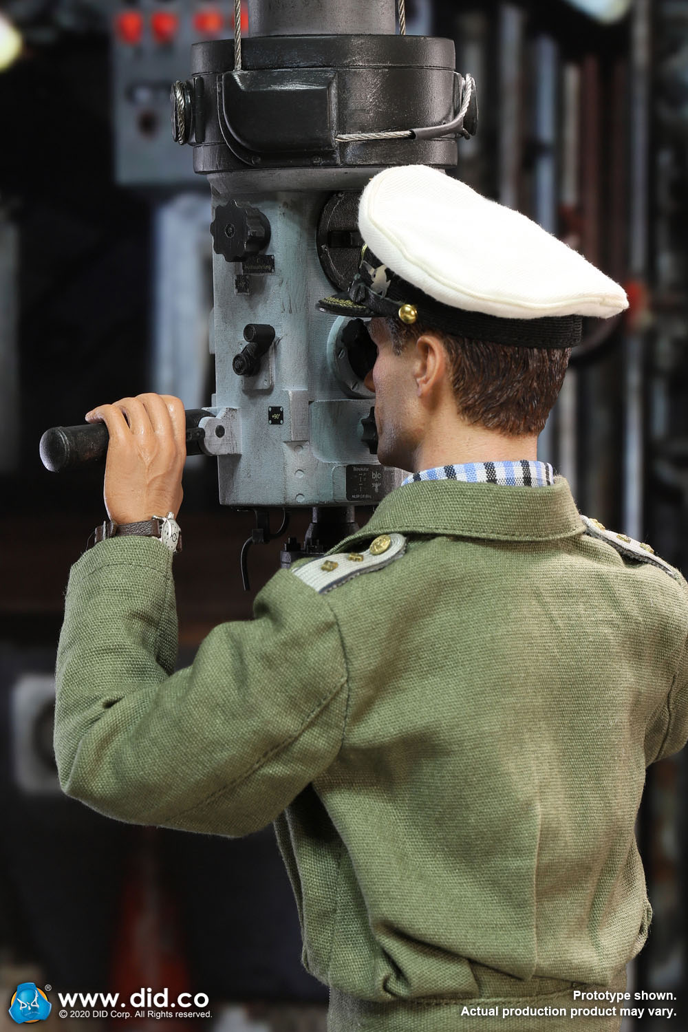 WWII German U-Boat periscope diorama image 4