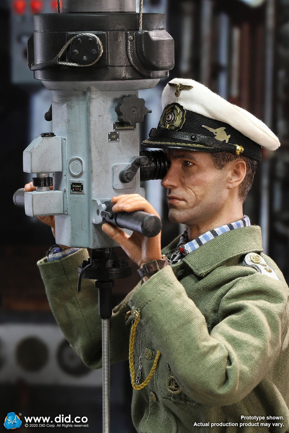 WWII German U-Boat periscope diorama image 7