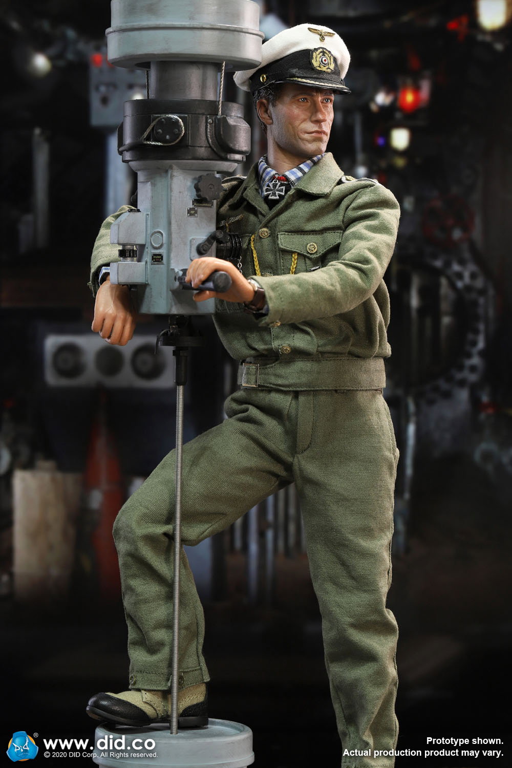 WWII German U-Boat periscope diorama image 8