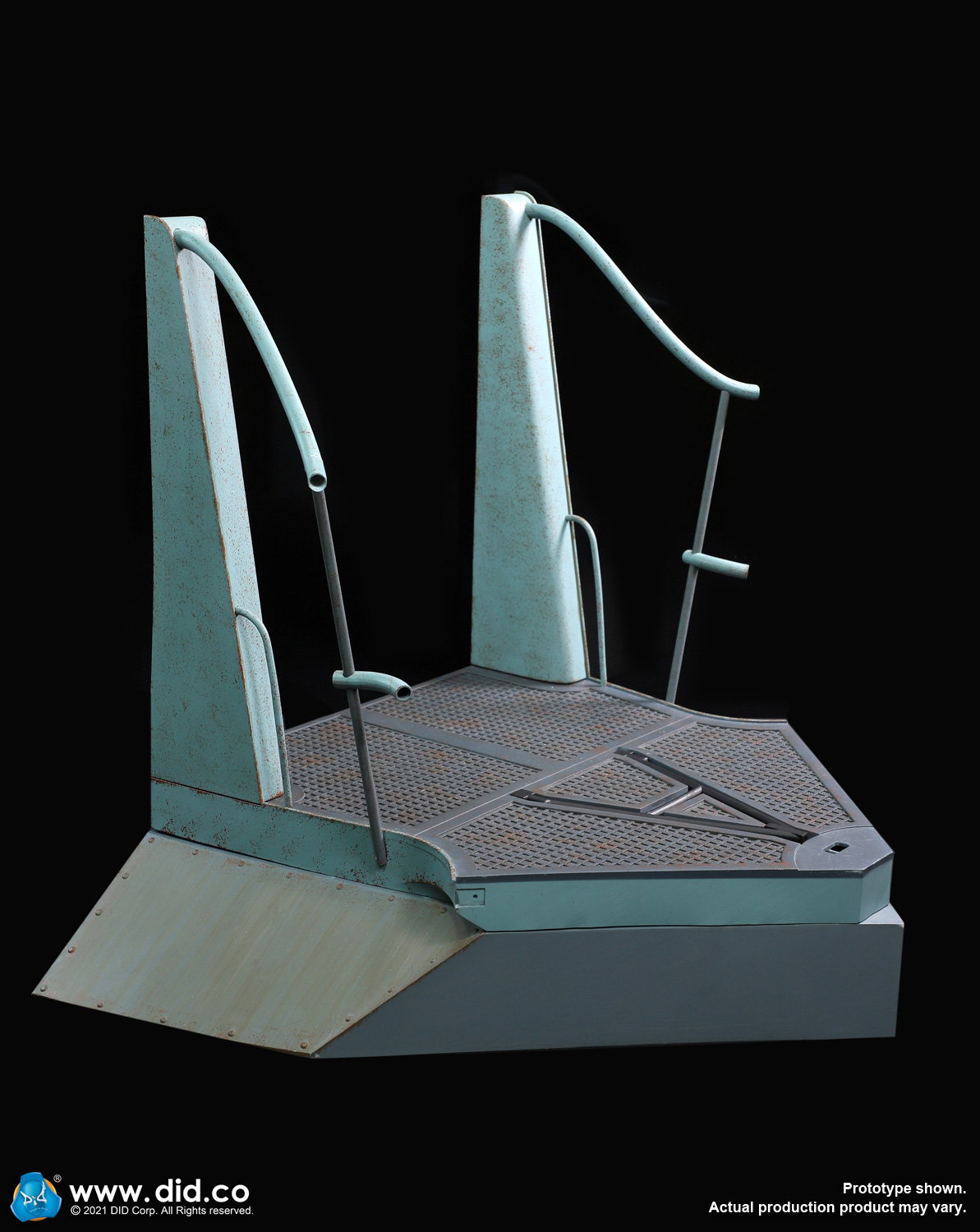 E60059C German U-Boat Conning tower gun deck diorama part C image 7
