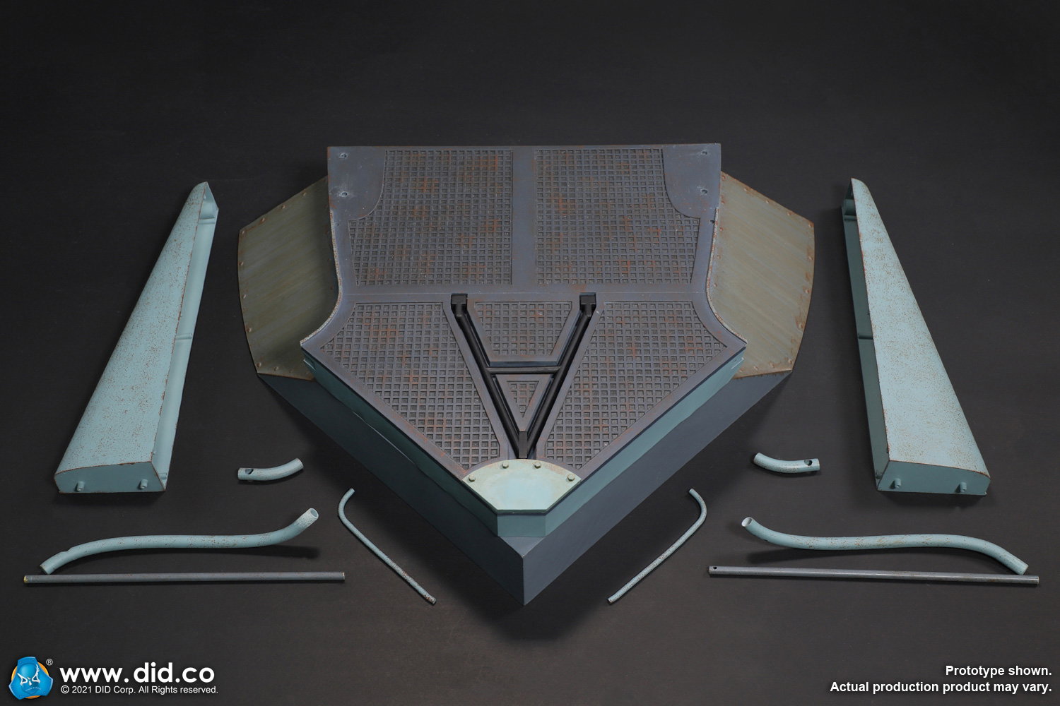 E60059C German U-Boat Conning tower gun deck diorama part C image 9