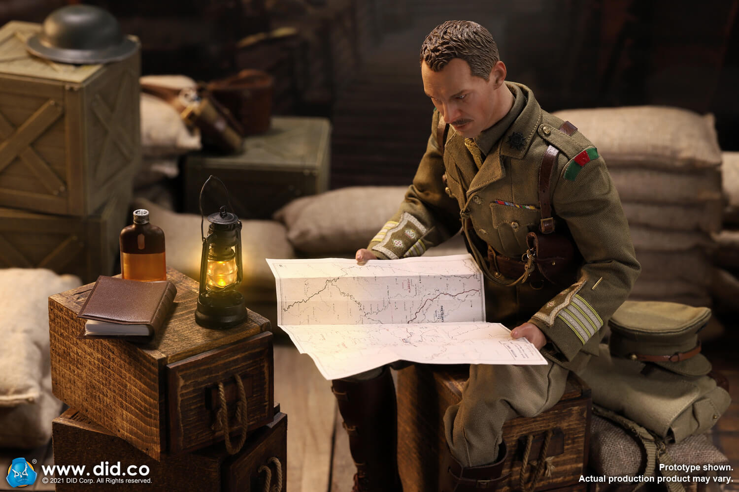 WW1 War Desk Diorama Set image 6