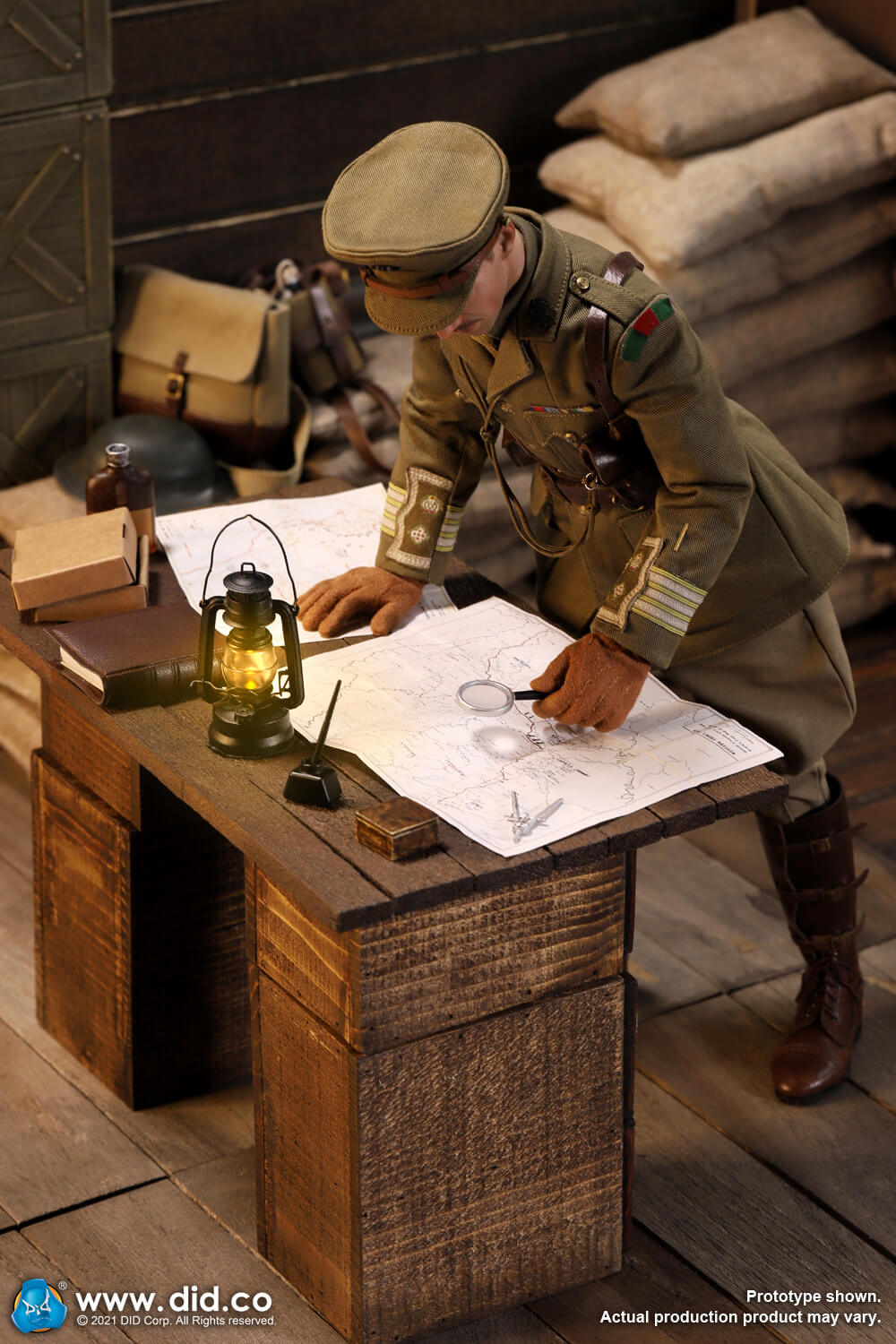 WW1 War Desk Diorama Set image 9