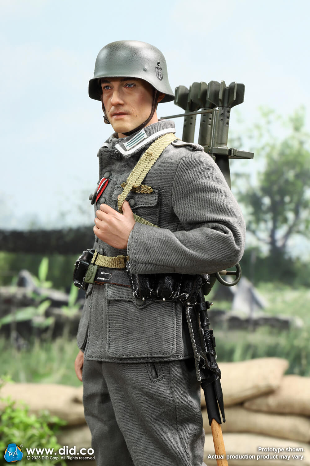 WWII German 12cm Granatwerfer42 Mortar Green image 4