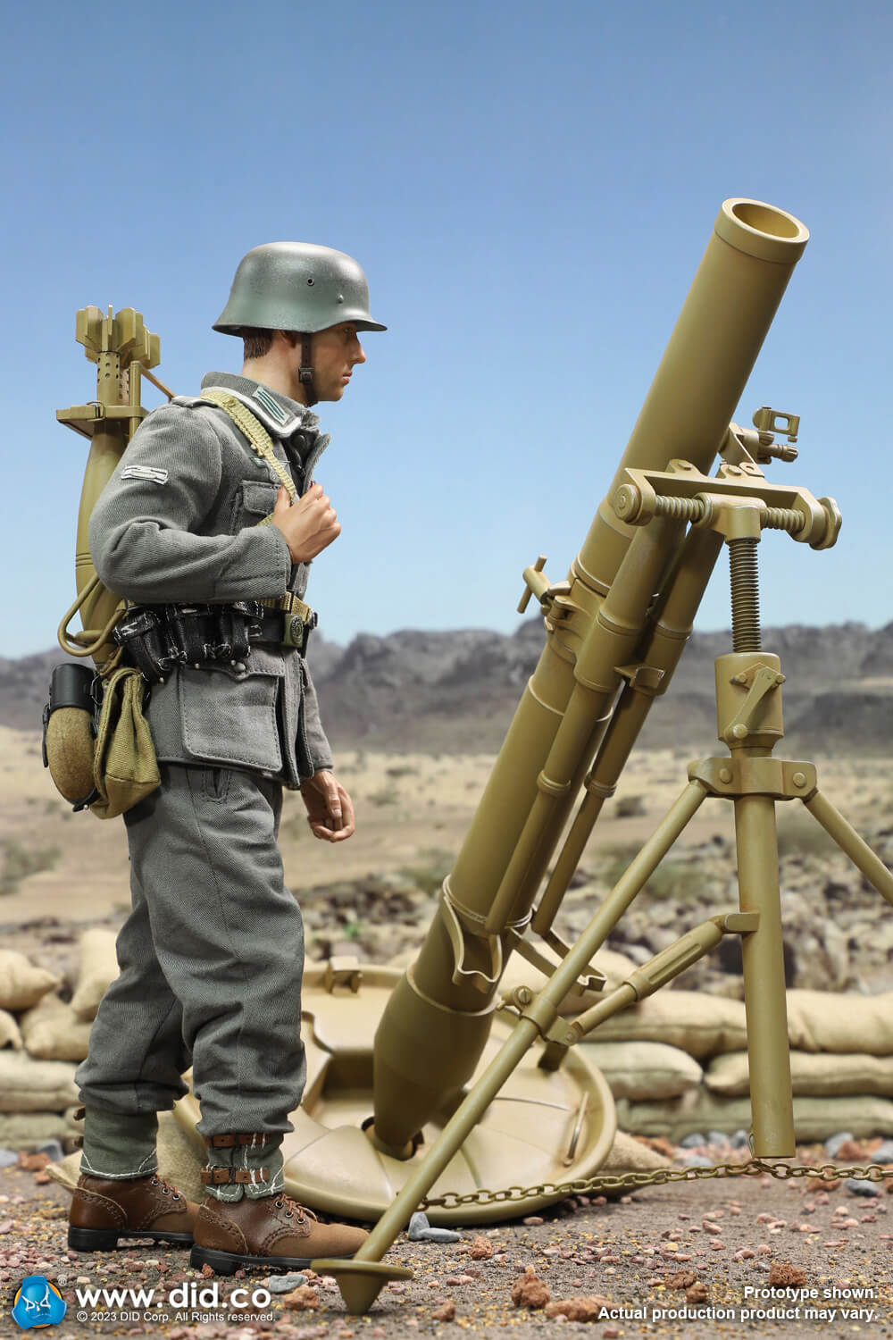 WWII German 12cm Granatwerfer42 Mortar Sand image 3