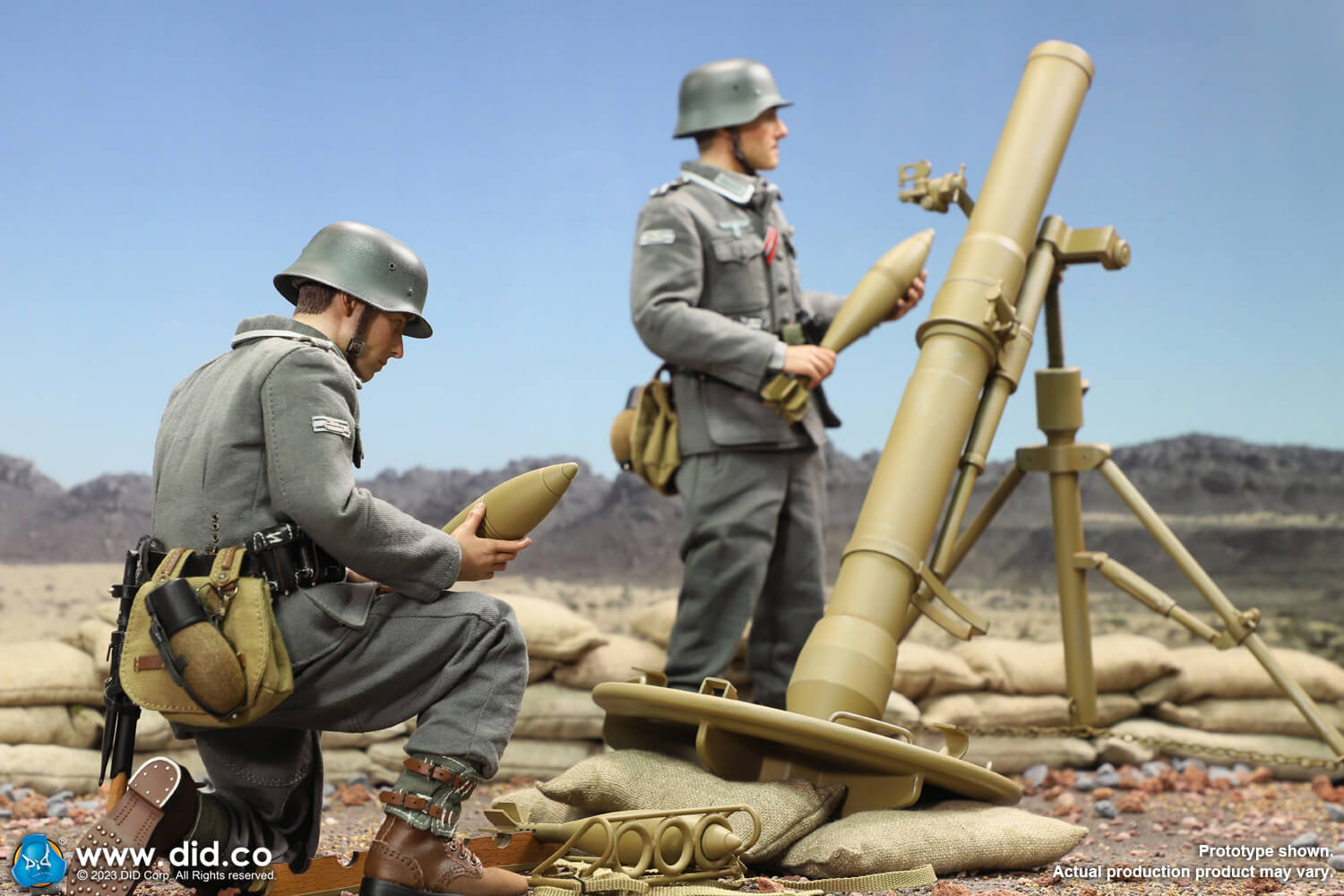 WWII German 12cm Granatwerfer42 Mortar Sand image 8