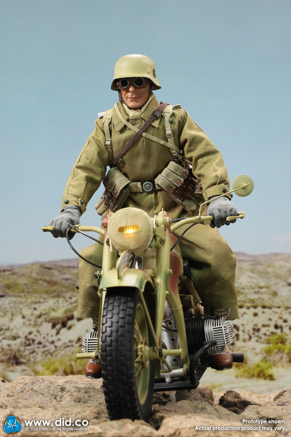 WWII German Zündapp KS 750 Motorcycle with sidecar (Camo) image 3