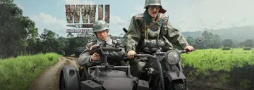 WWII German Zündapp KS 750 Motorcycle with sidecar (Grey)