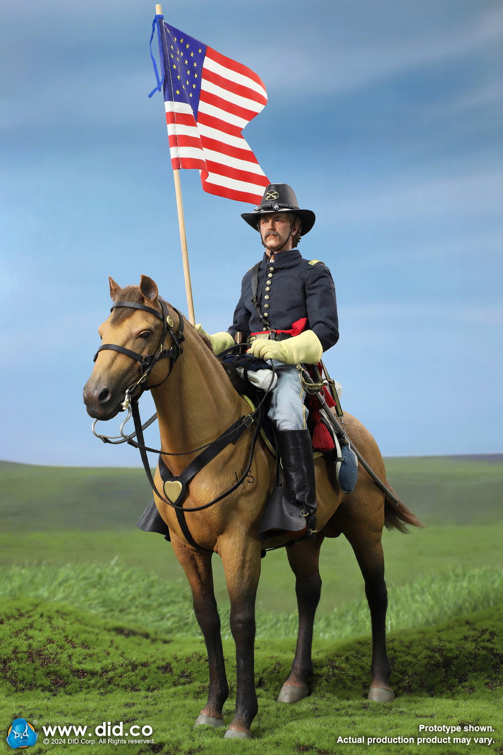 Civil War Brown War Horse (Standing) image 1