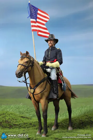Civil War Brown War Horse (Standing)