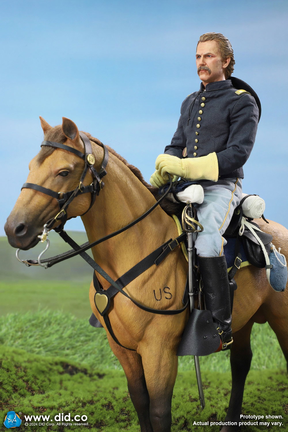 Civil War Brown War Horse (Standing) image 5