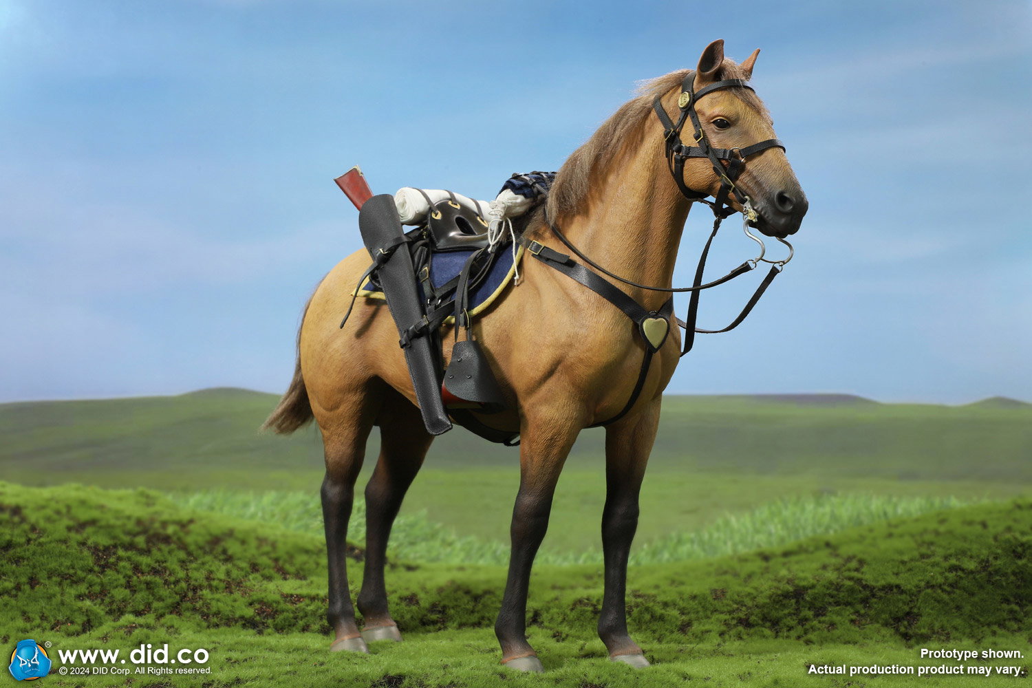 Civil War Brown War Horse (Standing) image 6