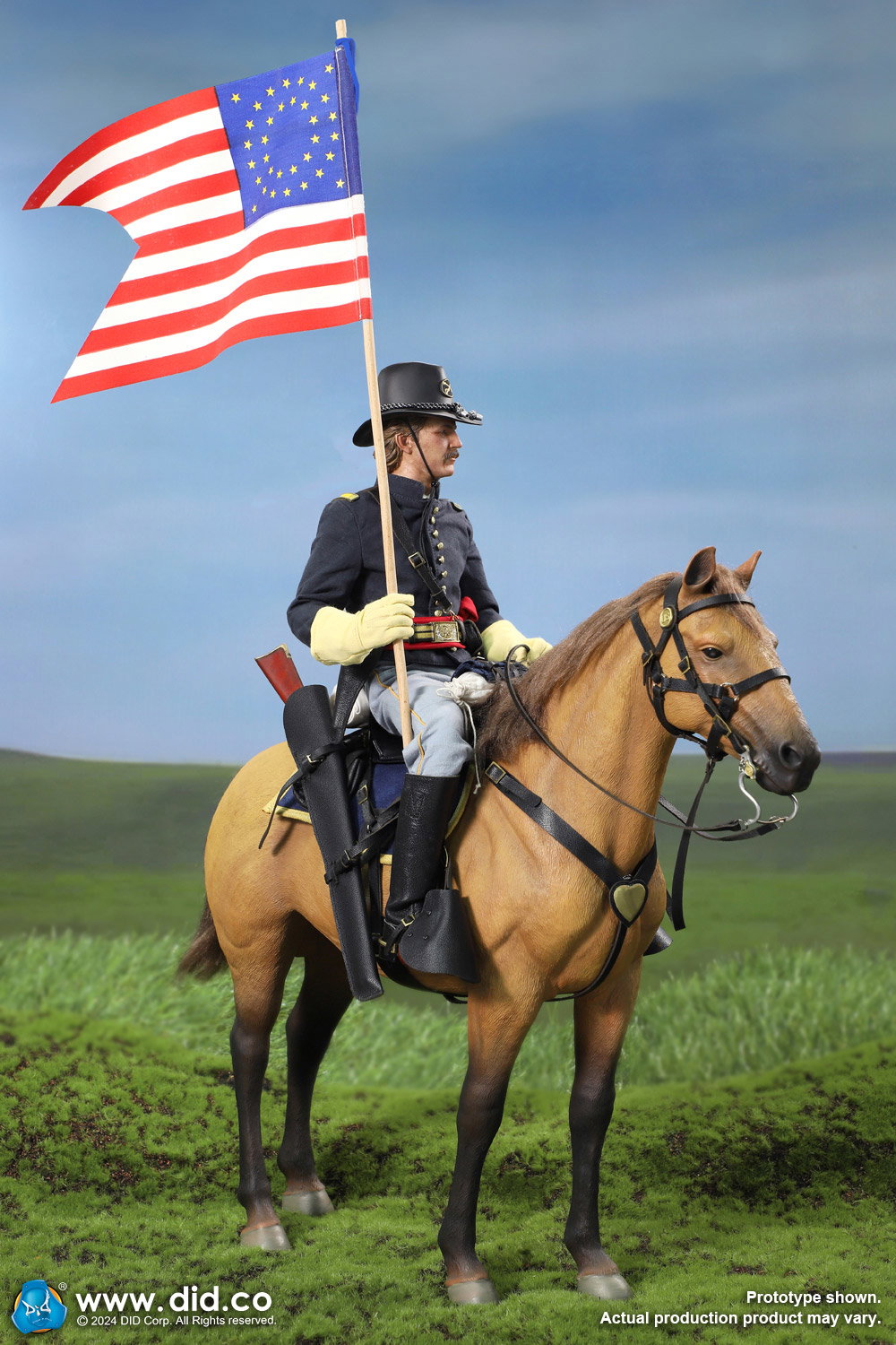 Civil War Brown War Horse (Standing) image 9