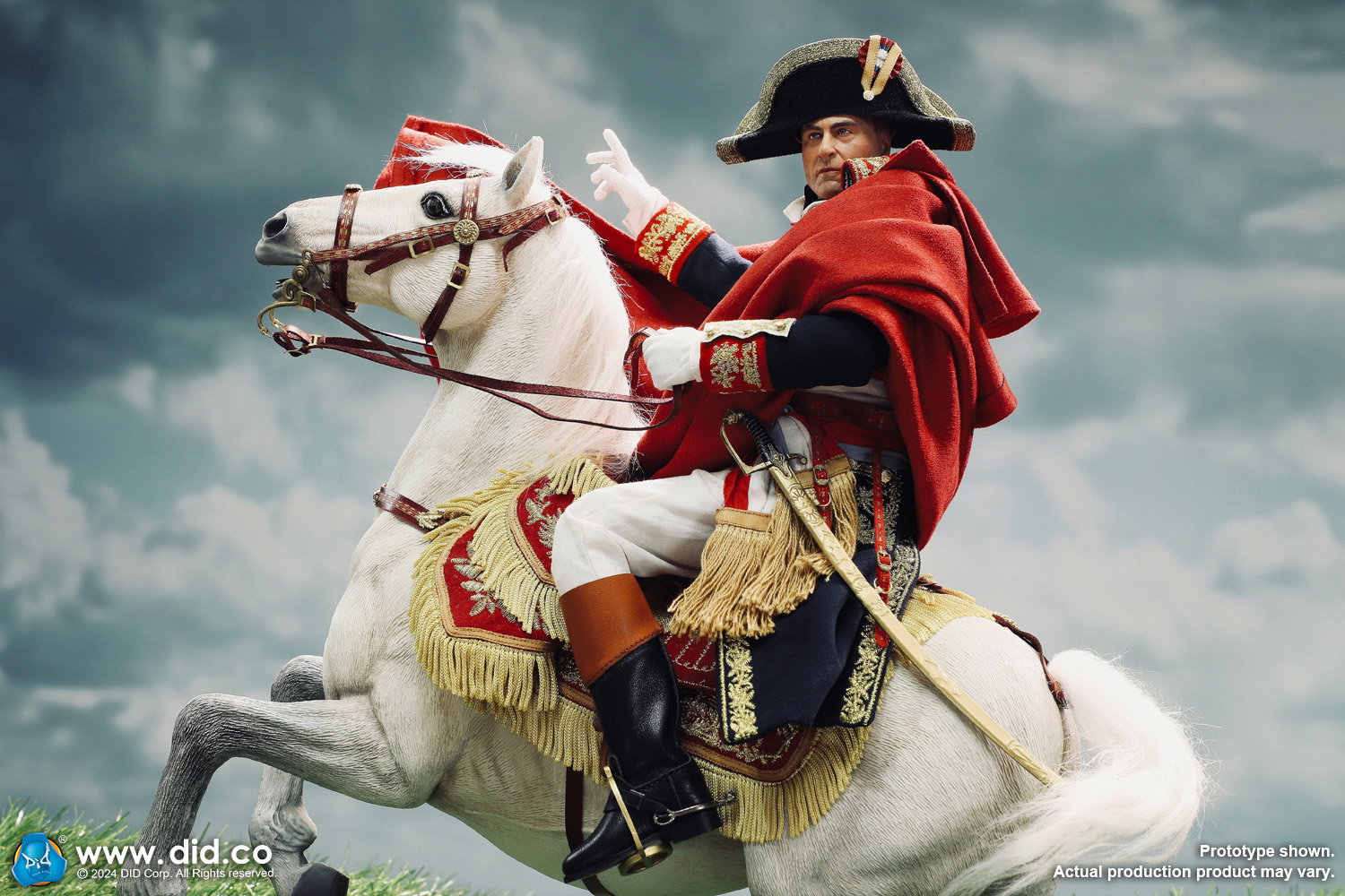 Napoleon White War Horse (Prancing) image 10