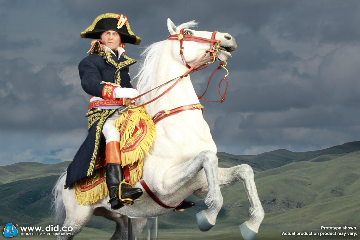 Napoleon White War Horse (Prancing) image 5
