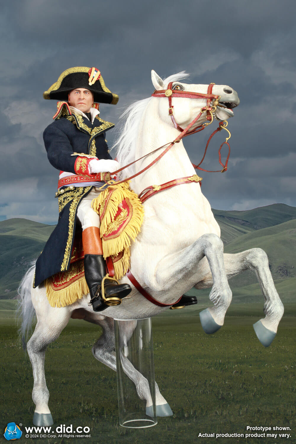 Napoleon White War Horse (Prancing) image 6