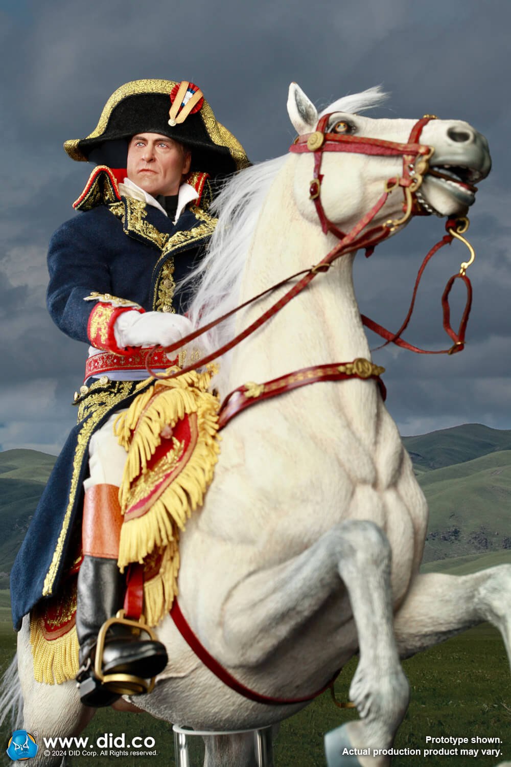 Napoleon White War Horse (Prancing) image 7
