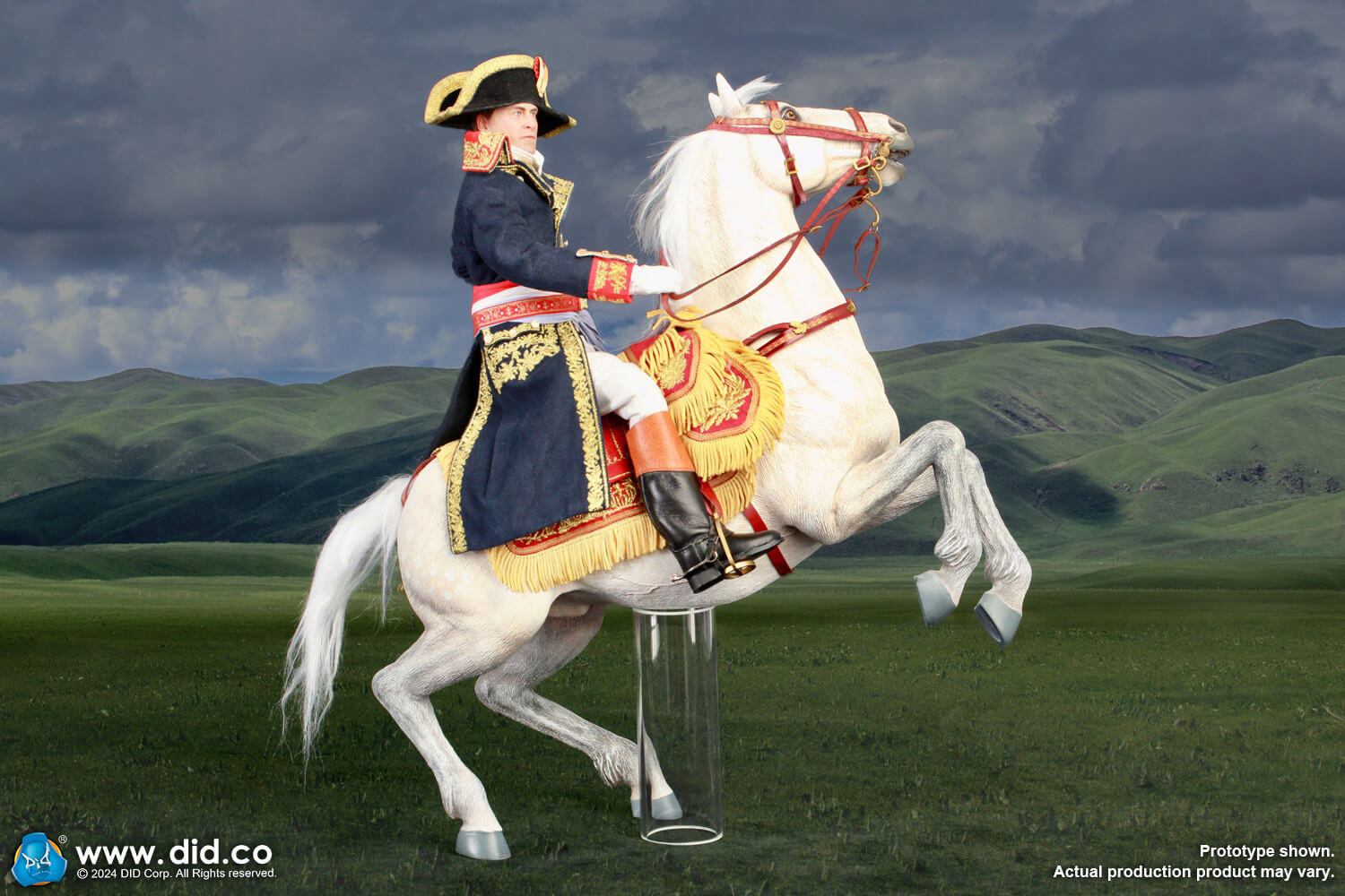 Napoleon White War Horse (Prancing) image 8