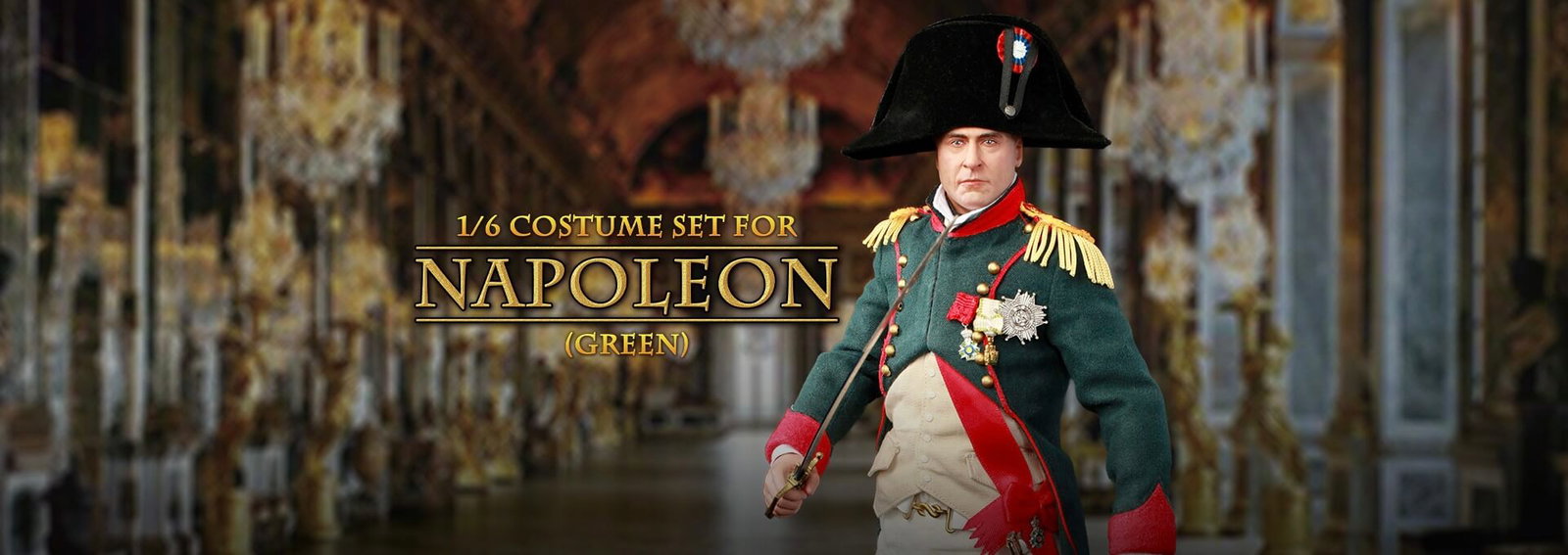 Costume Set for Napoleon (Green) image 1