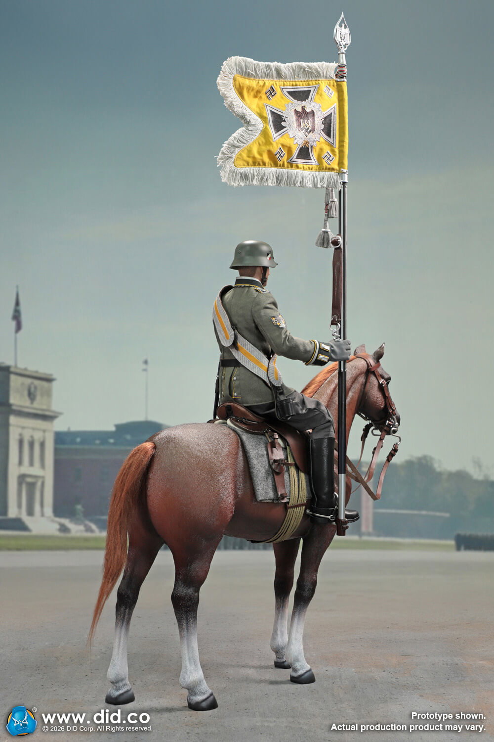 Brown War Horse (Standing) image 10