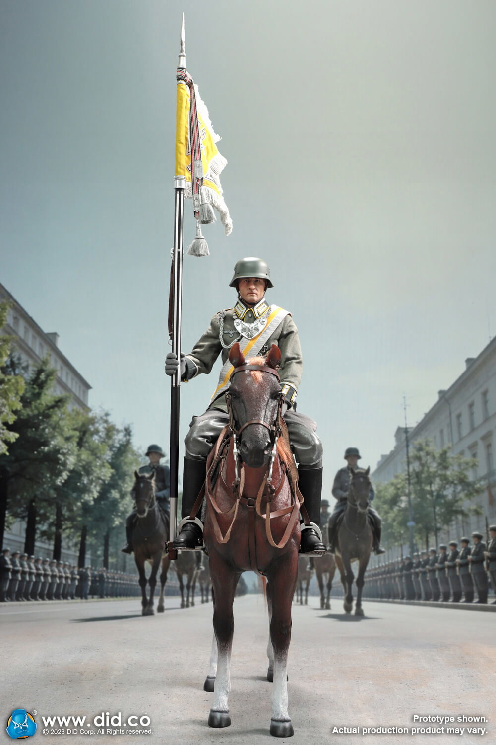 Brown War Horse (Standing) image 2