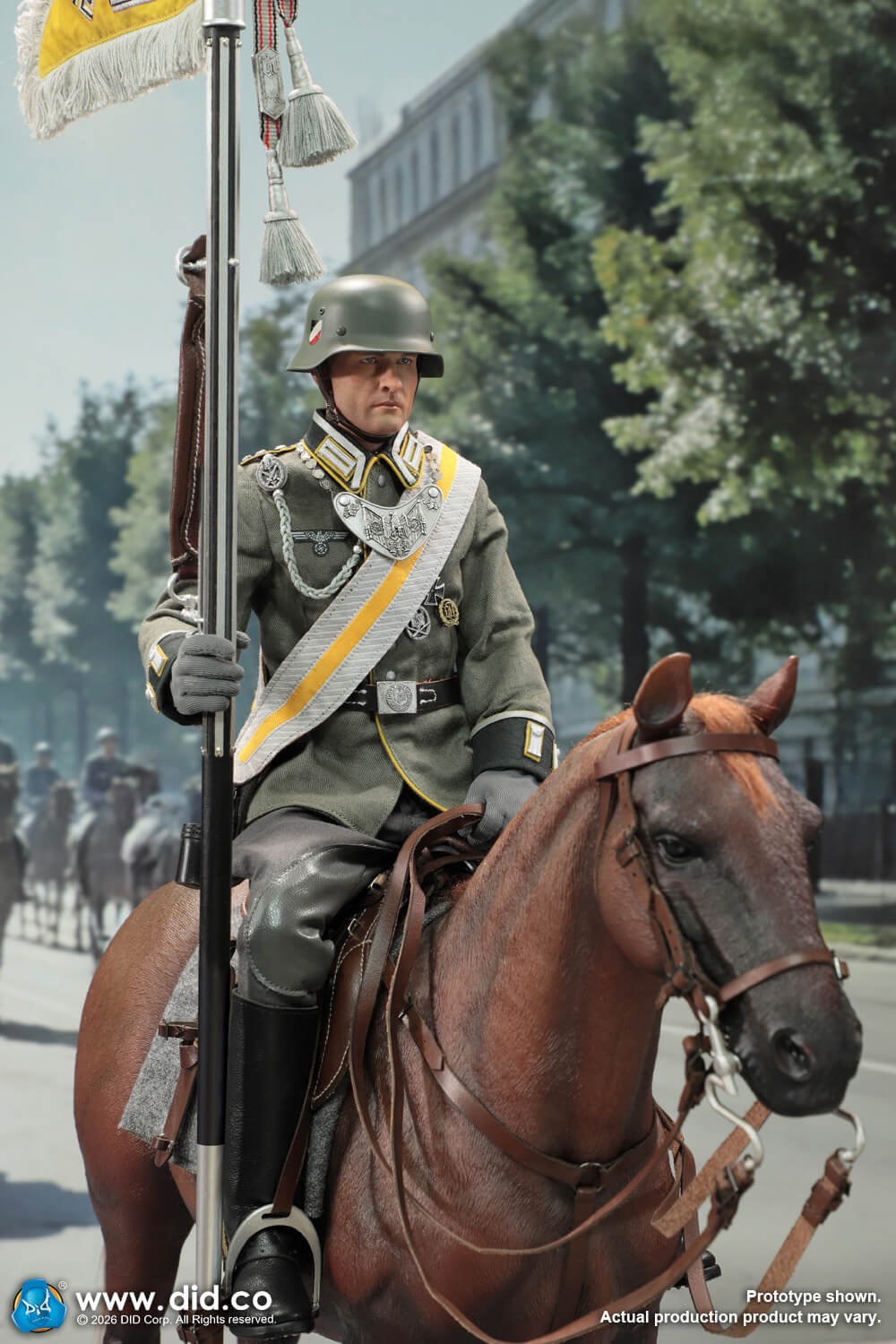 Brown War Horse (Standing) image 3