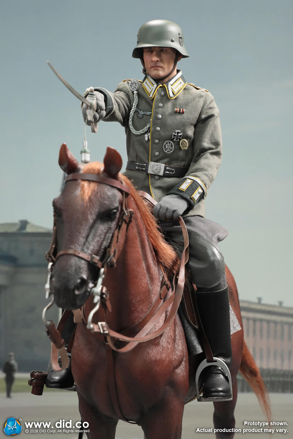 Brown War Horse (Standing) image 5