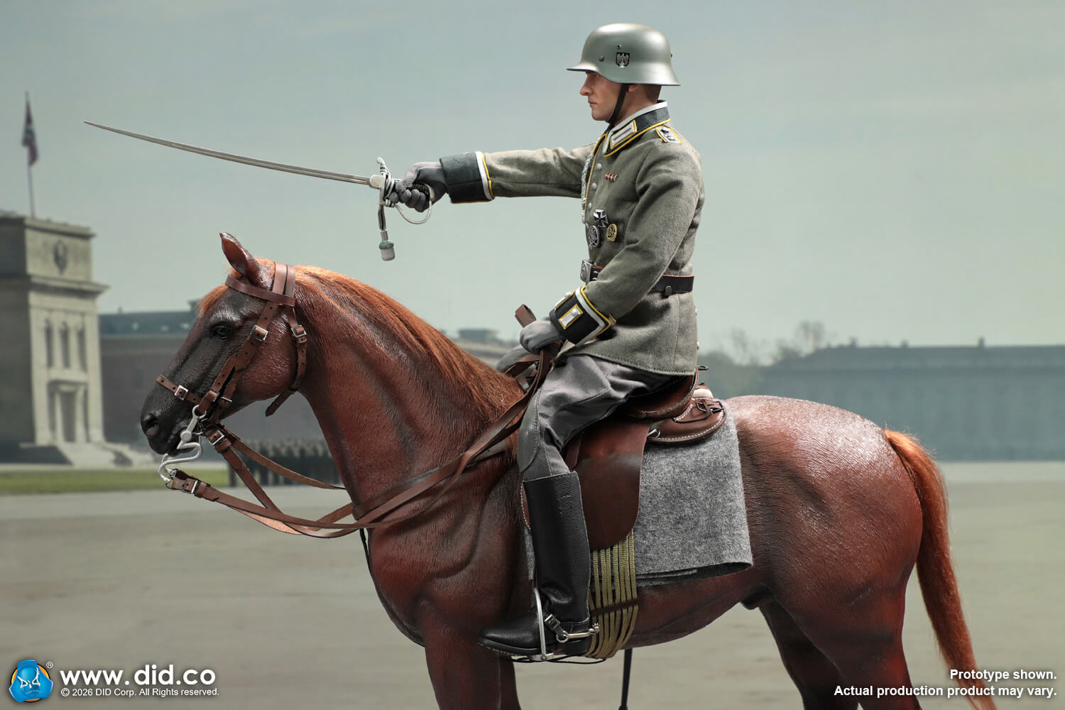 Brown War Horse (Standing) image 6
