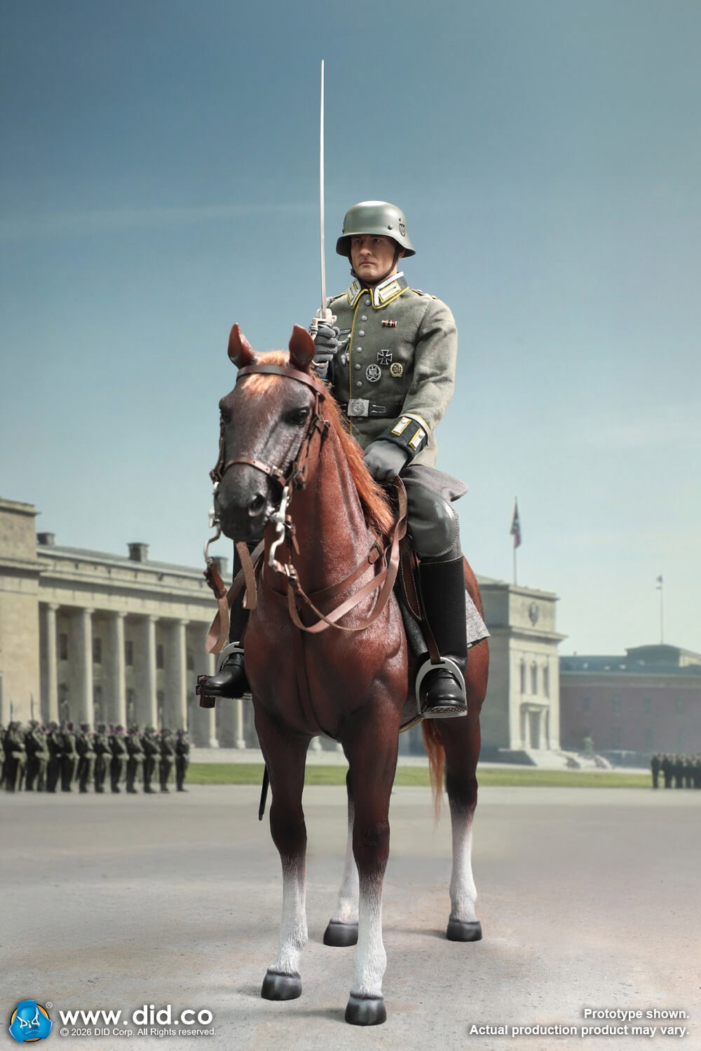 Brown War Horse (Standing) image 7