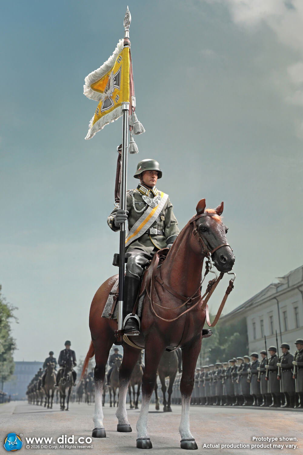 Brown War Horse (Standing) image 8