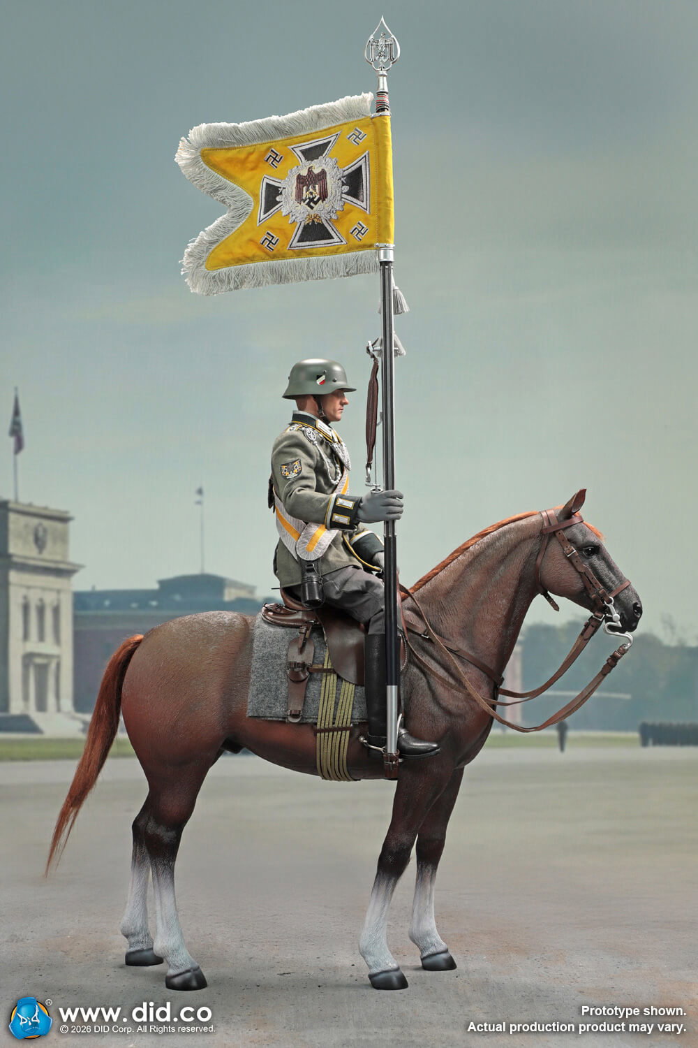 Brown War Horse (Standing) image 9
