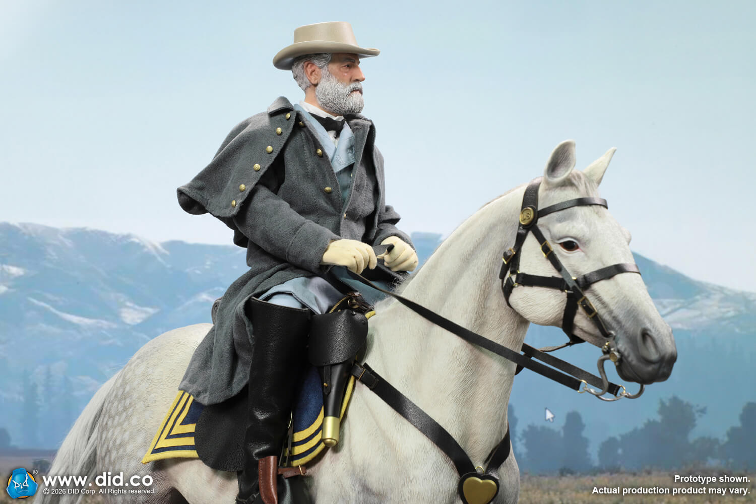 Civil War White War Horse (Standing) image 4