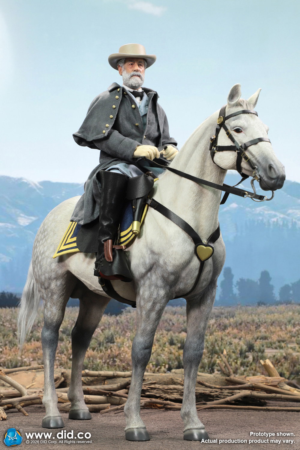 Civil War White War Horse (Standing) image 9
