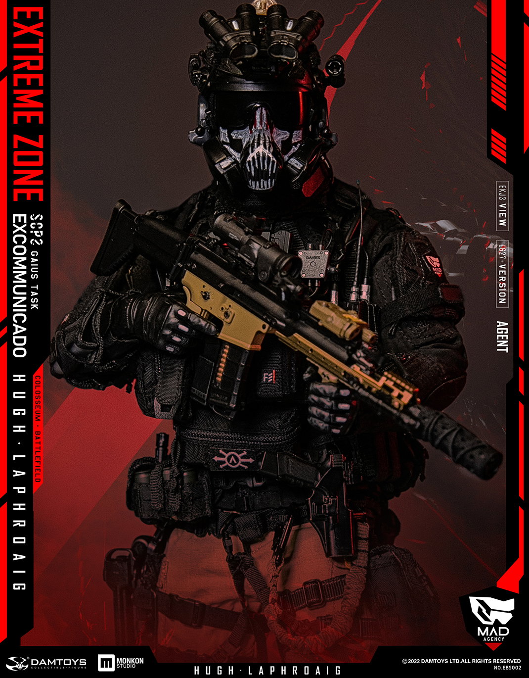 Extreme Combat Agent Hugh Laphroague image 2