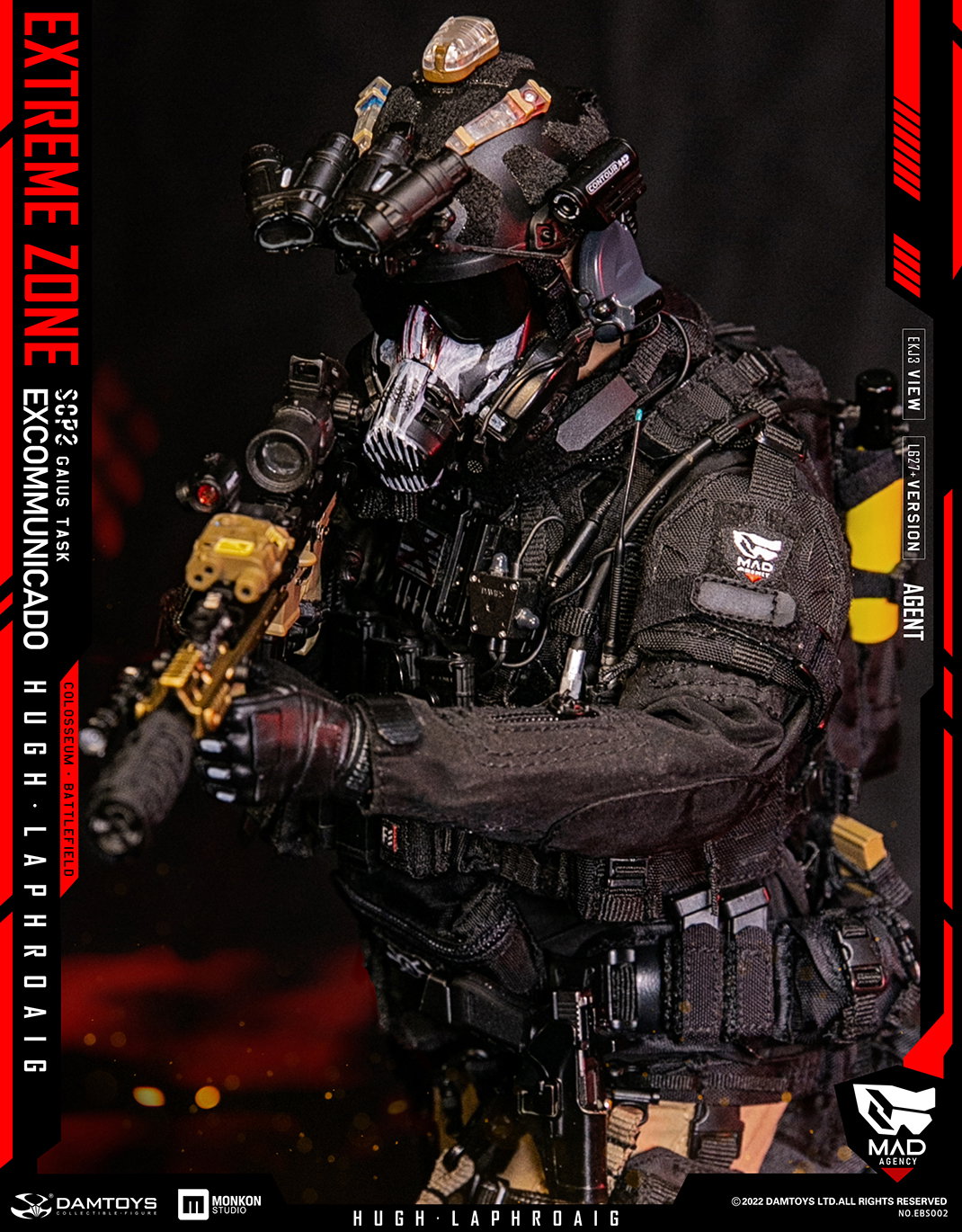 Extreme Combat Agent Hugh Laphroague image 3