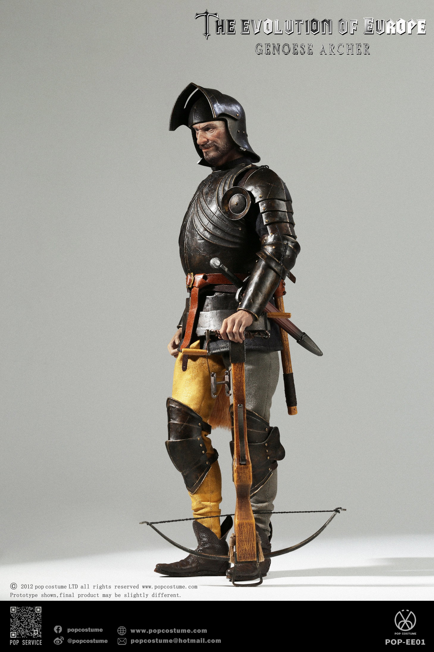 Battle of Crécy Genoese crossbowmen Captain image 6
