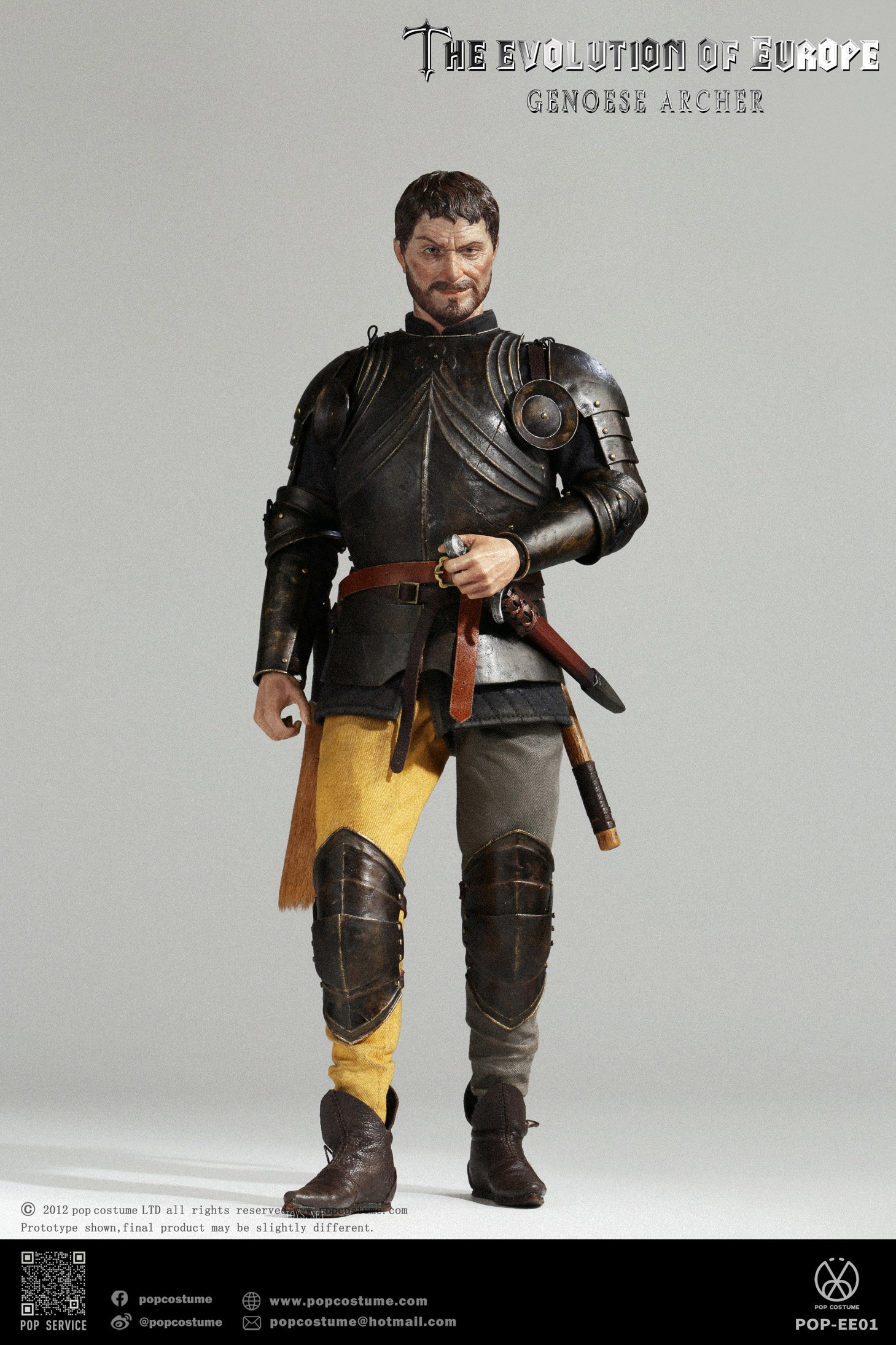 Battle of Crécy Genoese crossbowmen Captain image 7
