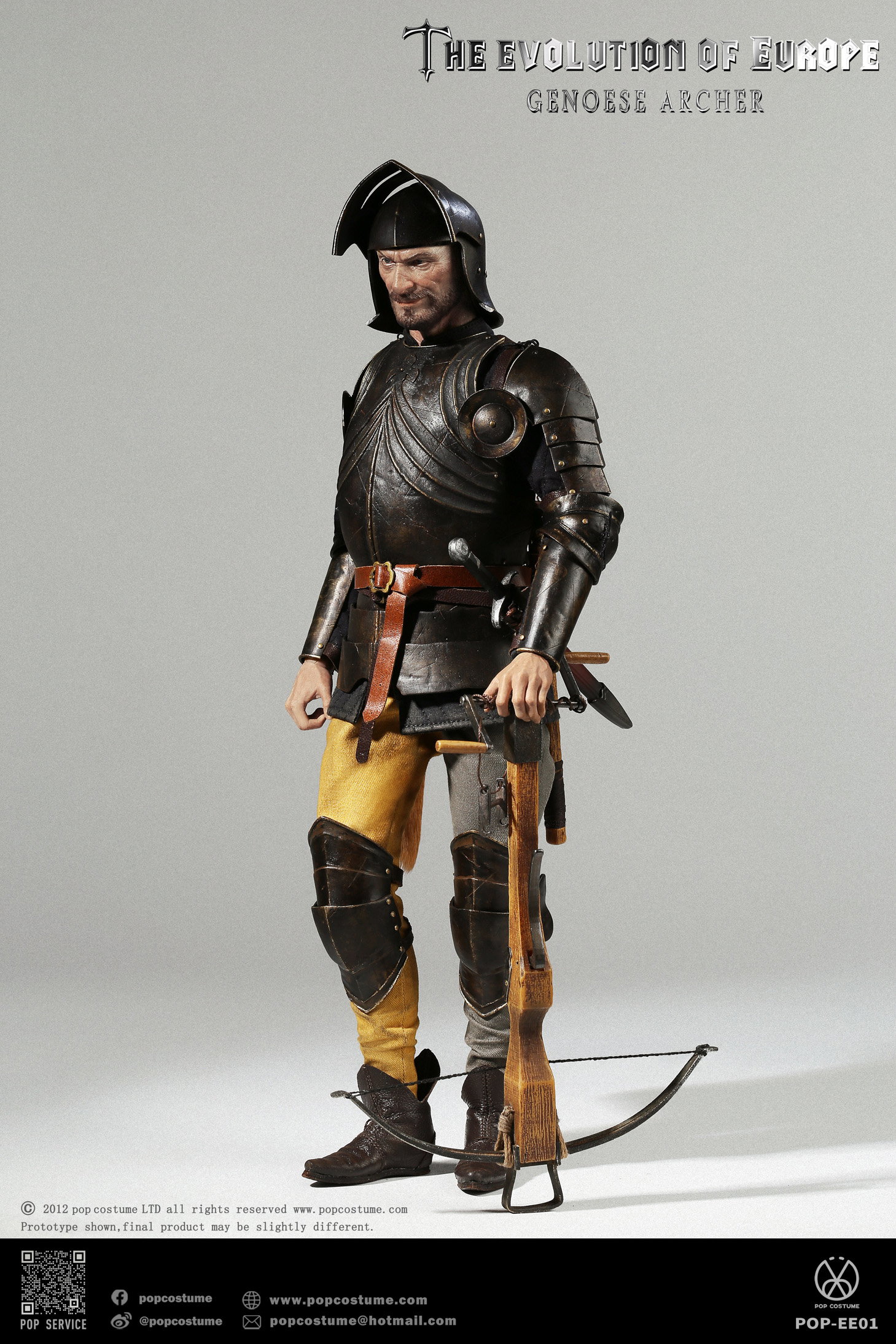 Battle of Crécy Genoese crossbowmen Captain image 8