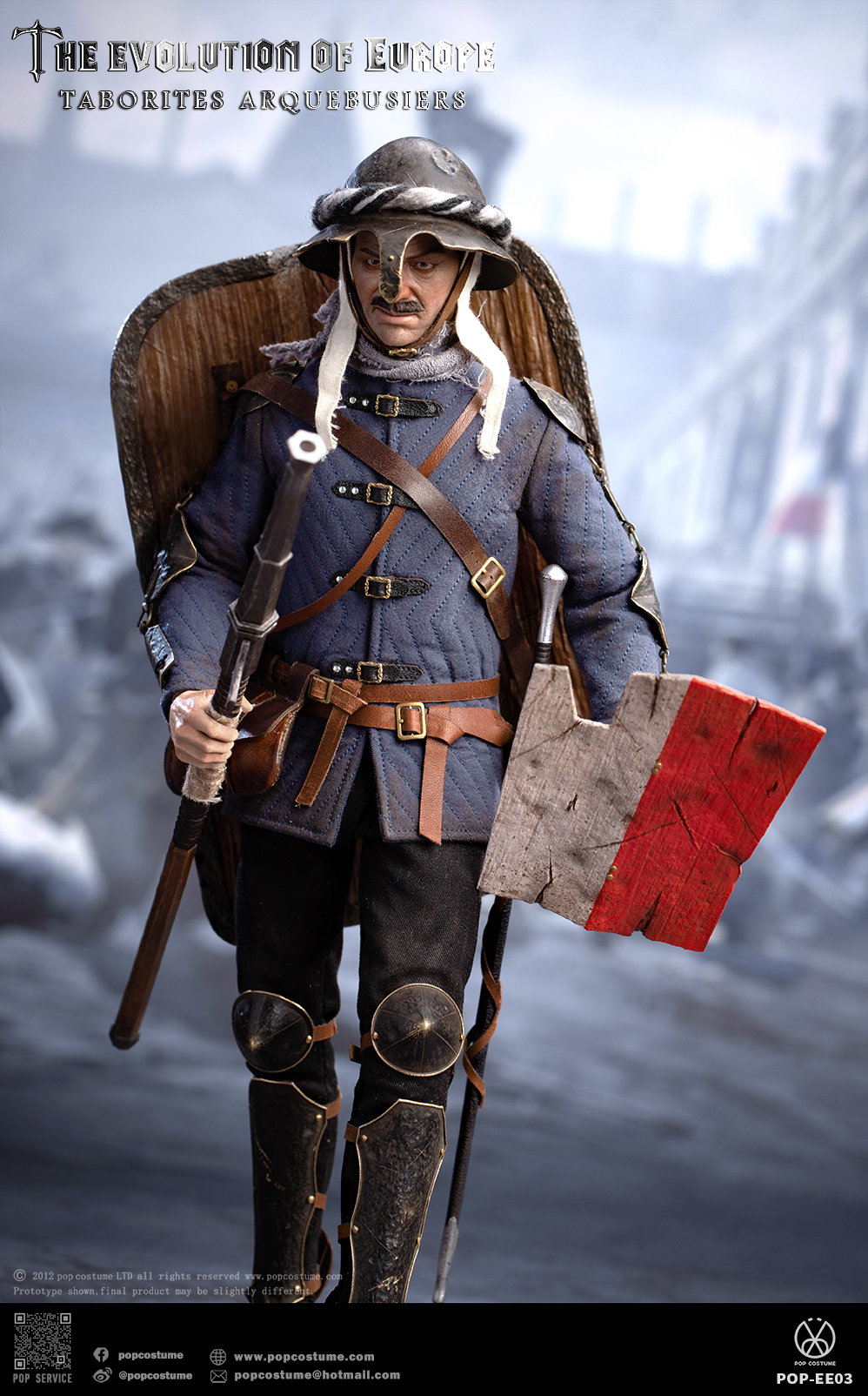 Taborites Hussite Wars 1420 Arquebusiers image 10