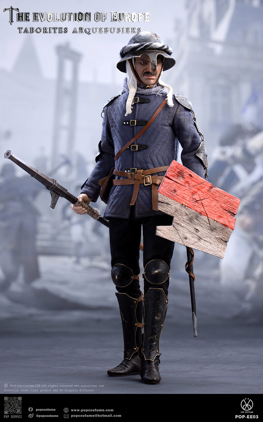 Taborites Hussite Wars 1420 Arquebusiers image 2