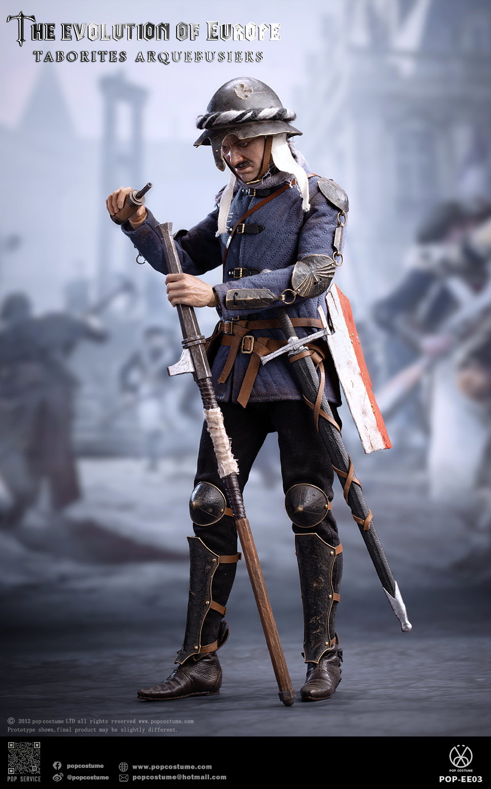 Taborites Hussite Wars 1420 Arquebusiers image 3